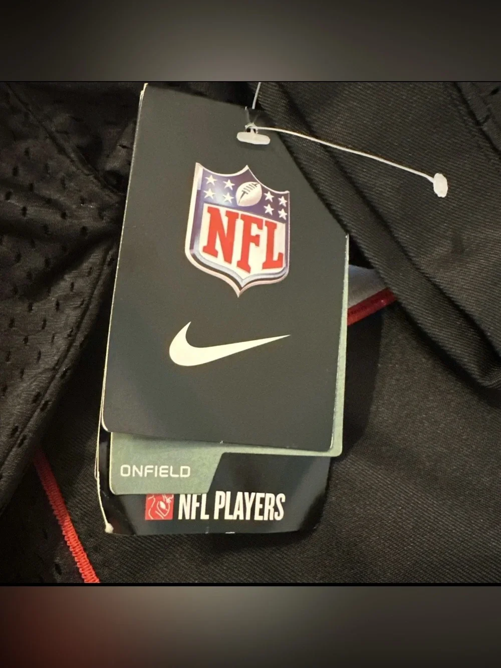 Pat Tillman #40 Nike NFL Cardinals Black Jersey 56 On Field Retired NWT Flaws